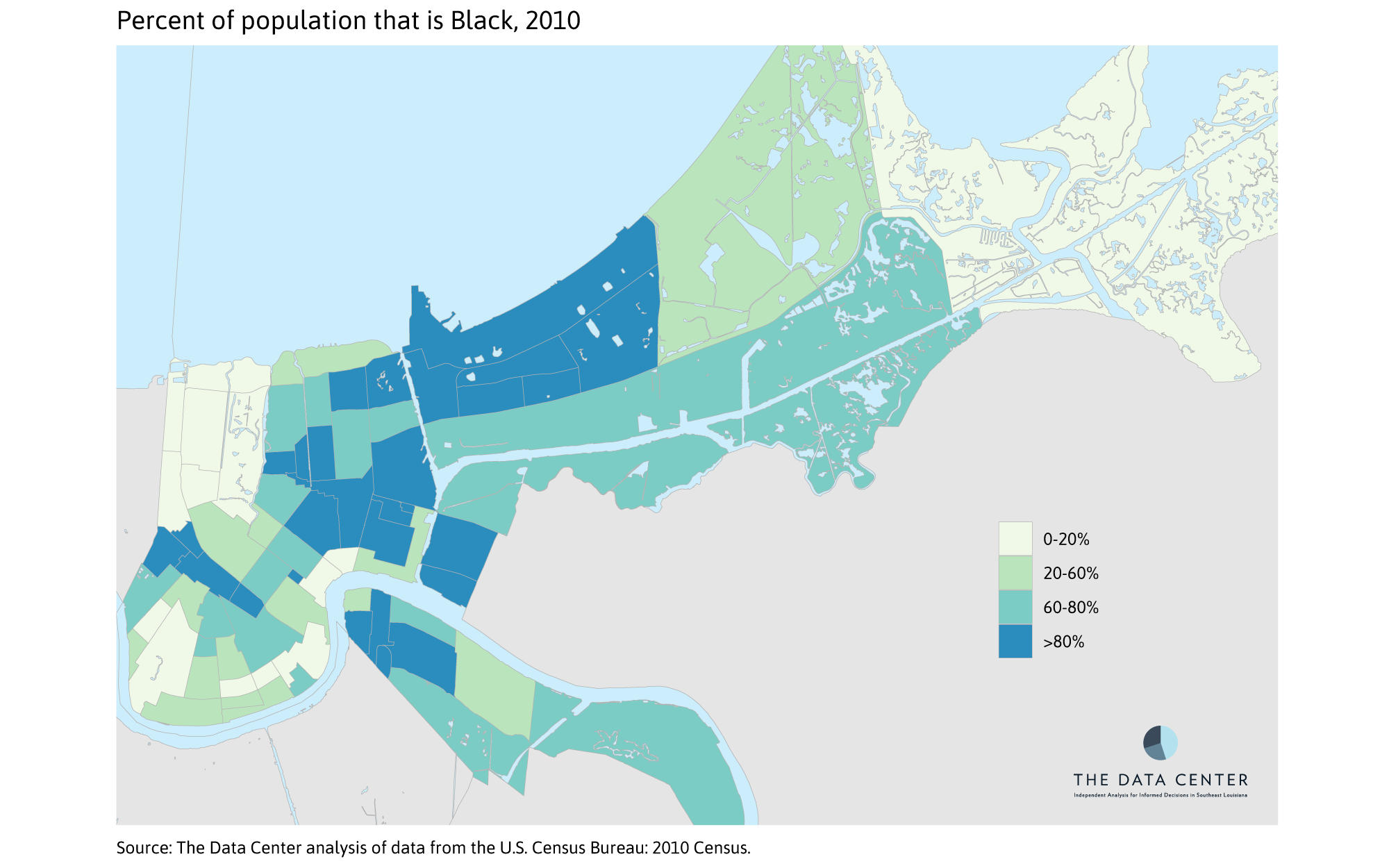 Percent Black 2010