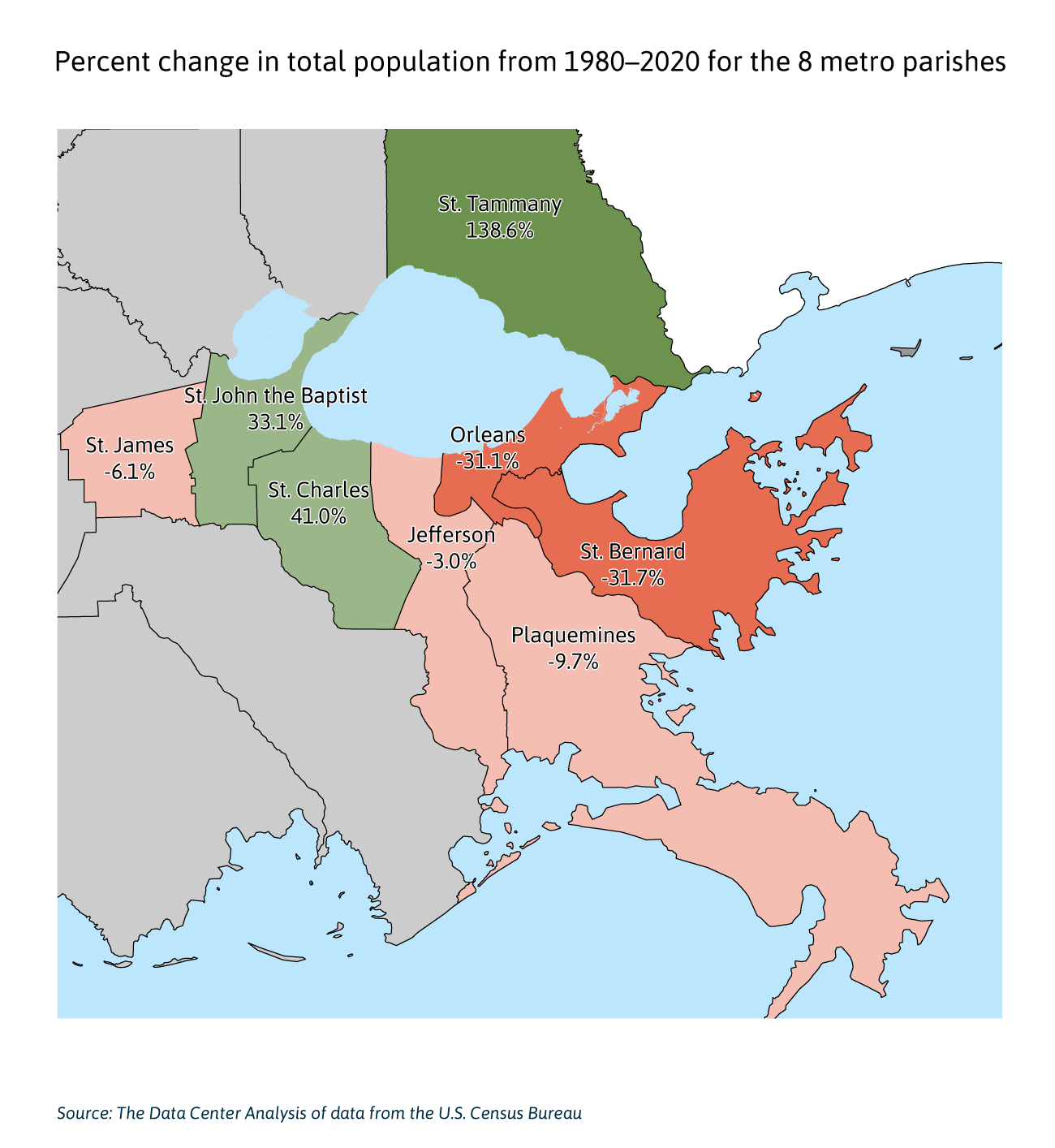 Changes in household makeup and growth of Asian populations in metro New Orleans
