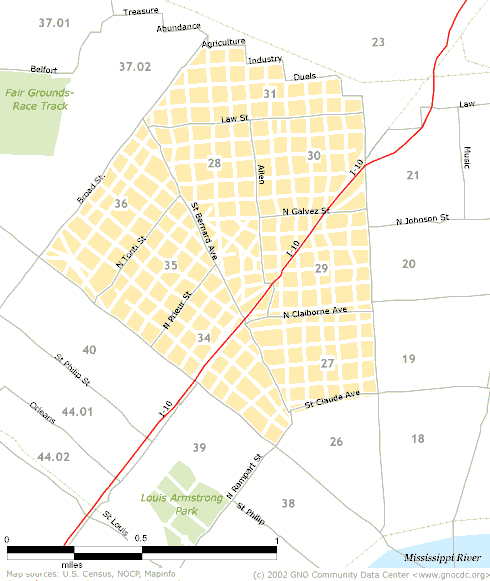 Gnocdc Seventh Ward Maps