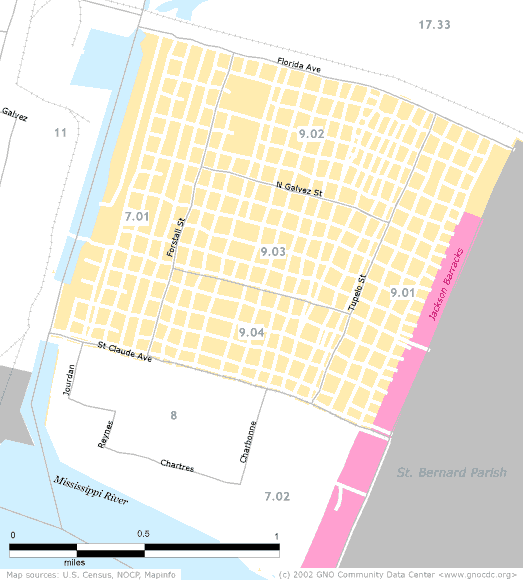 Gnocdc Lower Ninth Ward Maps